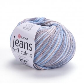 YarnArt Jeans Soft Colors, 50g., 160m.