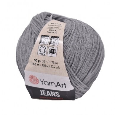 YarnArt Jeans, 50 g., 160 m.