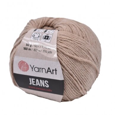 YarnArt Jeans, 50 g., 160 m.