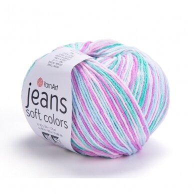 YarnArt Jeans Soft Colors, 50g., 160m.