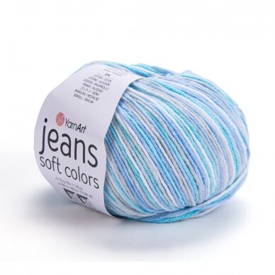 YarnArt Jeans Soft Colors, 50g., 160m.