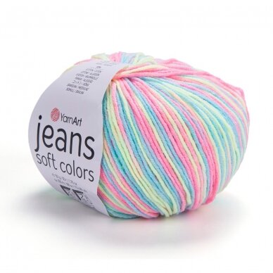 YarnArt Jeans Soft Colors, 50g., 160m.