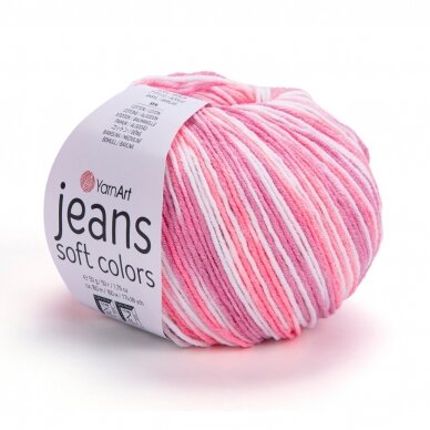 YarnArt Jeans Soft Colors, 50g., 160m.